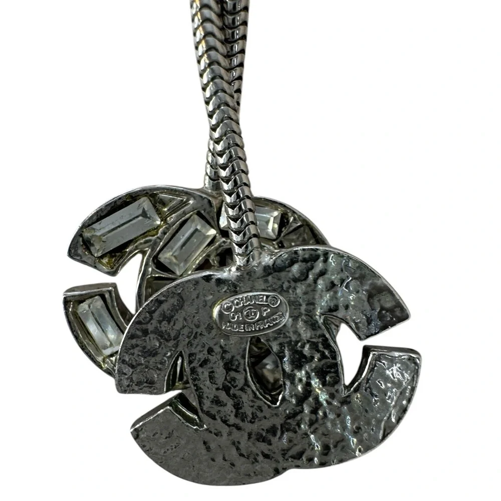 Chanel Silver Earrings - Picture 4 of 7